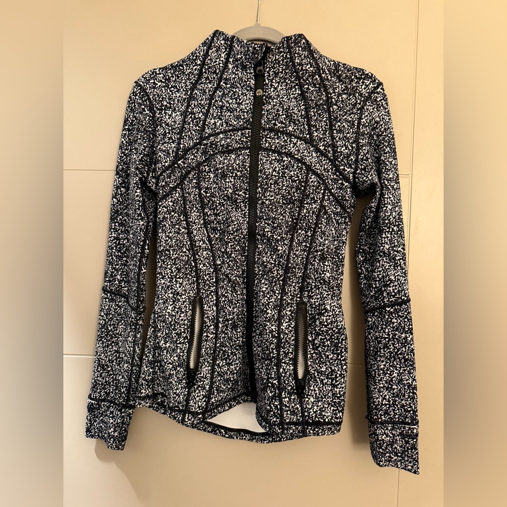 lululemon athletica Black and White Utility Jacket